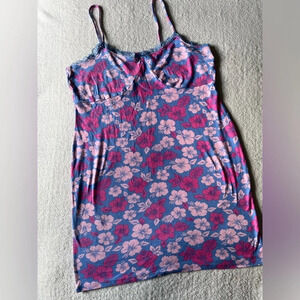 Hawaiian tropical stretchy lingerie dress, XL